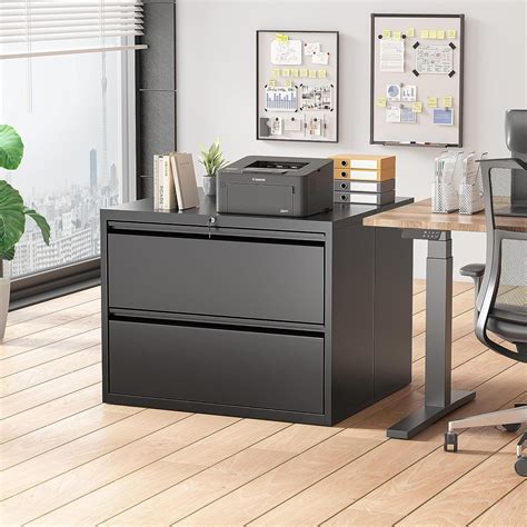 SOLAURA 2 Drawer Steel Lockable Lateral File 